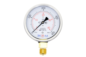 Манометр Экомера КМ-100мм 0...40 кПа G1/2 1