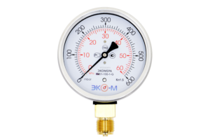 Манометр Экомера КМ-100мм 0...60 кПа G1/2 1