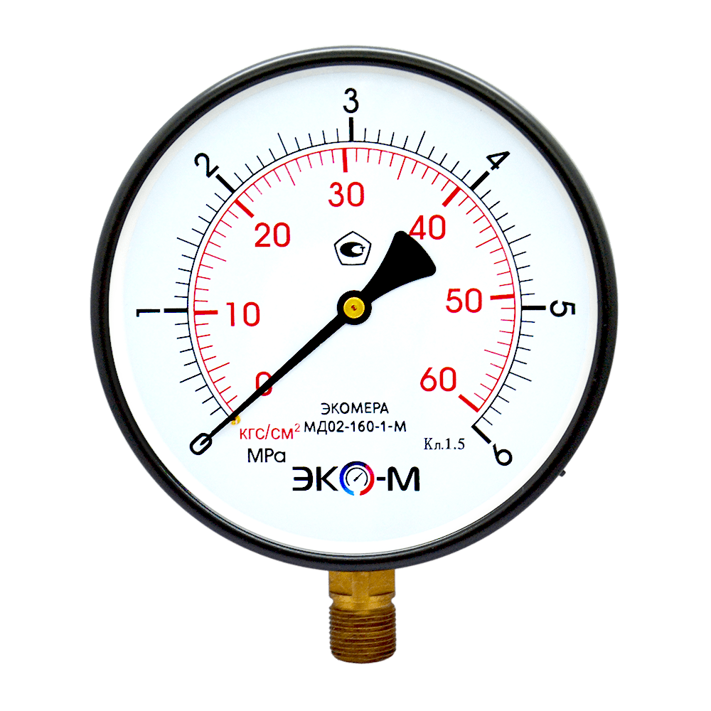 Экомера-МД02-160-1-M-6-min Манометр Экомера МД02-160мм 0..6МПа М20*1,5 1